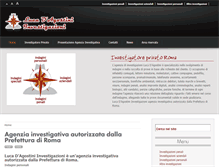 Tablet Screenshot of lucadagostini-investigazioni.com